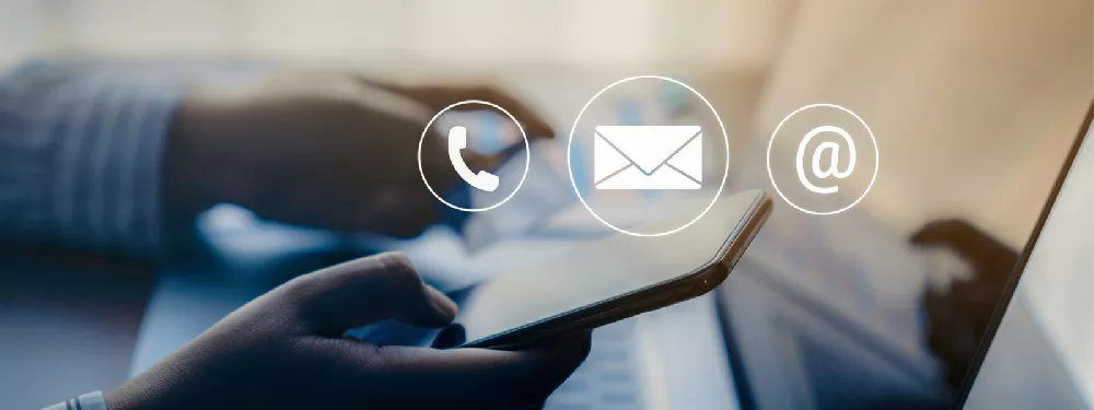email telephone envelloppe tous les moyens pour nous contacter